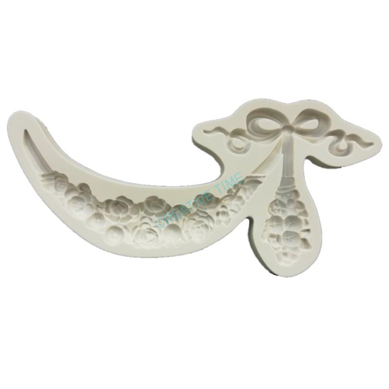 Silikónová forma ornament girlanda 41