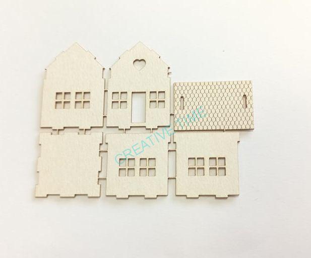 Lepenkový výrez chipboards, okno - 9x18