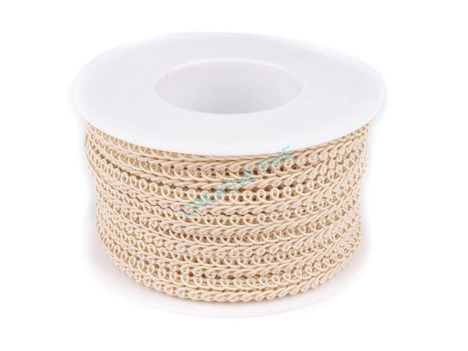 Pramik strieborná 12 mm - 1 m