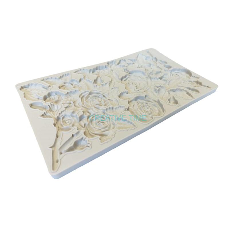 Silikónová forma Ruže - č.80