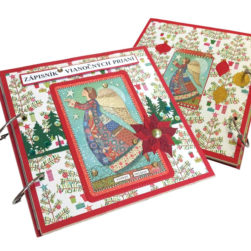 Kreatívna dielnička - 5.12.2024 - Zápisník vianočných prianí