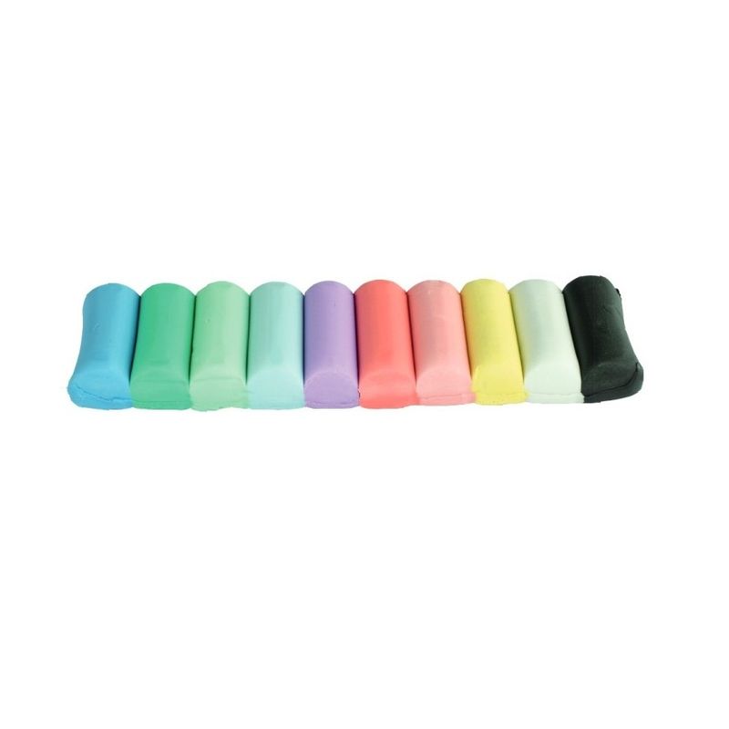 Plastelína Kores pastel 10 ks - 200 g