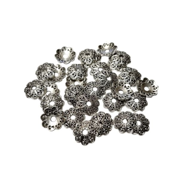 Kaplík strieborný - 13 mm - 10 ks