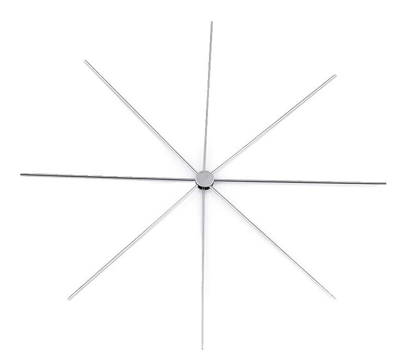 Drôtený základ - Vločka/Hviezda 11 cm, 1 ks