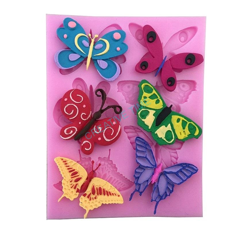 Silikónová forma Motýle, č.01b