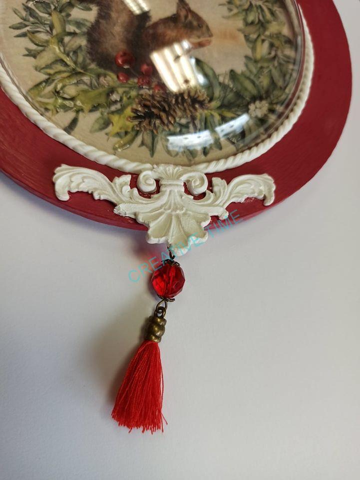 Strapec 3 cm - červený - 10 ks