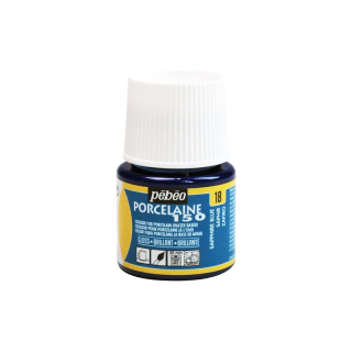 Farba na porcelán - PORCELAINE 150, č.18 - Sapphire Blue - 45 ml