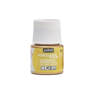 Farba na porcelán - PORCELAINE 150, č.44 - Gold - 45 ml
