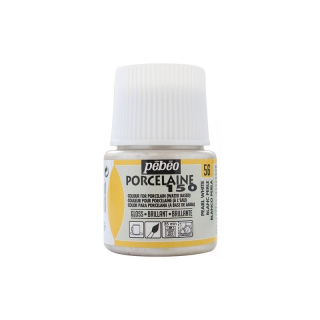 Farba na porcelán - PORCELAINE 150, č.56 - Pearl white - 45 ml