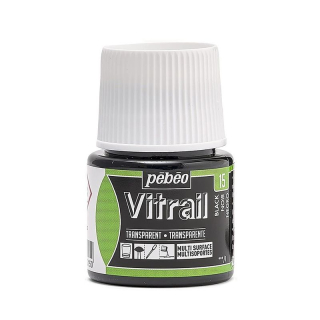 Farba na sklo Vitrail  - Black 15