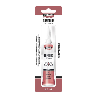 Kontúra Pentart 20 ml medená