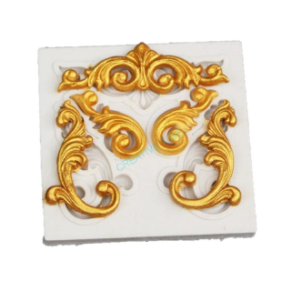 Silikónová forma ornament 39