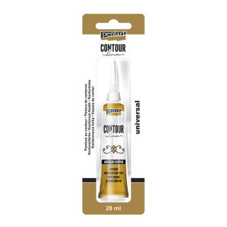 Kontúra Pentart 20 ml staromeď
