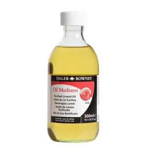 Čistený ľanový olej D&R, 300 ml