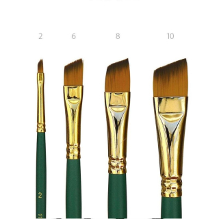 Štetec T-brush, skosený, č.8