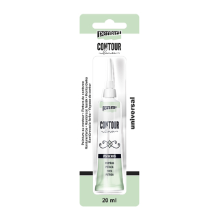 Kontúra Pentart 20 ml trblietavá pistácia