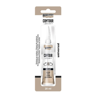 Kontúra Pentart 20 ml trblietavá lieskový oriešok