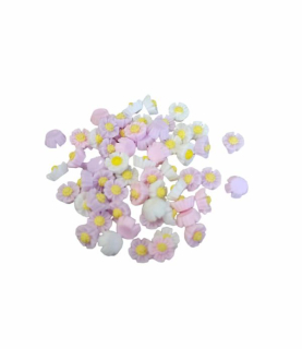 Kvety živicové mix - 0,5 cm - 20 ks