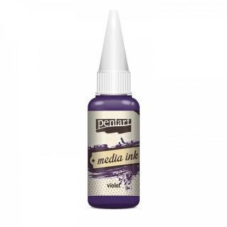 Media ink atrament 20 ml - Fialová
