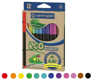 Fixy Centropen ECO markers - 12 ks