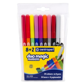 Fixy Centropen duo magic, 8+2 ks