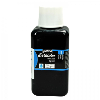 Farba na textil Setacolor Opaque 250 ml, 19 black