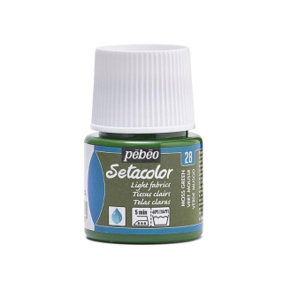 Farba na textil Setacolor light 45 ml, 28 Moss Green