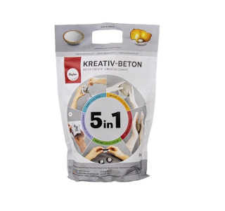 Kreativ beton 5 v 1 - 1 kg