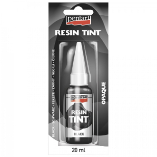 Tekuté farbivo do živice, 20 ml čierna