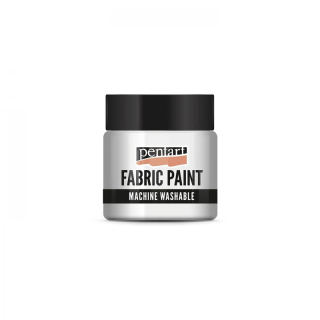 Farba na textil Pentart 50 ml, krycia biela