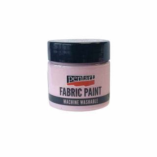 Farba na textil Pentart 50 ml, krycia baby ružová