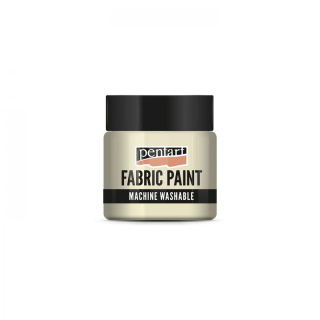 Farba na textil Pentart 50 ml, krycia béžová