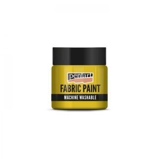 Farba na textil Pentart 50 ml, krycia slnečná žltá