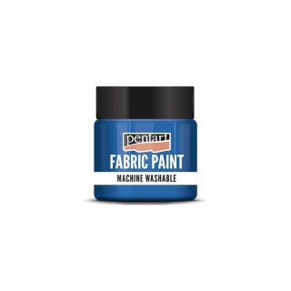 Farba na textil Pentart 50 ml, krycia modrá