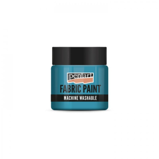 Farba na textil Pentart 50 ml, krycia tyrkysová modrá