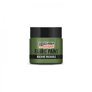 Farba na textil Pentart 50 ml, krycia borovicová zelená