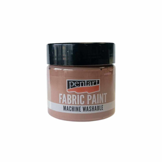 Farba na textil Pentart 50 ml, krycia hnedá