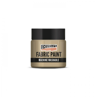 Farba na textil Pentart 50 ml, krycia oriešková hnedá