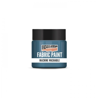 Farba na textil Pentart 50 ml, krycia petrolejová modrá