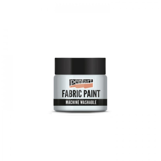 Farba na textil Pentart 30 ml, svietiaca bledo modrá