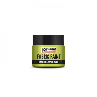 Farba na textil Pentart 30 ml, svietiaca žltá
