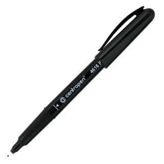 Fixa Centropen CD/DVD/BD - PEN, F - čierna