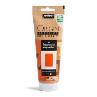 Akrylová farba Origin Acrylics 120 ml, Cadmium Orange Hue