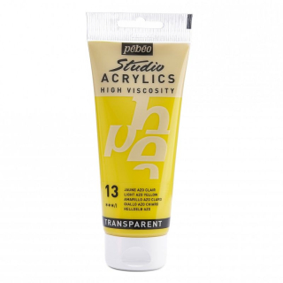 Akrylová farba Studio Acrylics 100 ml, 13 Light azo yellow
