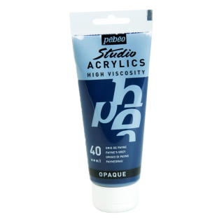 Akrylová farba Studio Acrylics 100 ml, 40 Paynes Grey