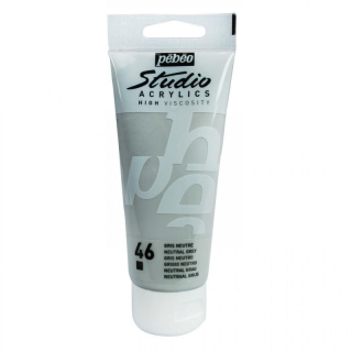 Akrylová farba Studio Acrylics 100 ml, 46 Neutral grey