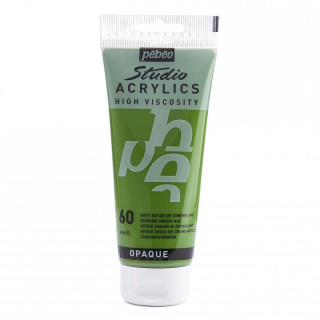 Akrylová farba Studio Acrylics 100 ml, 60 Chrome green hue
