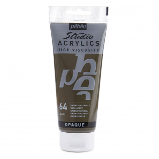 Akrylová farba Studio Acrylics 100 ml, 64 Raw umber