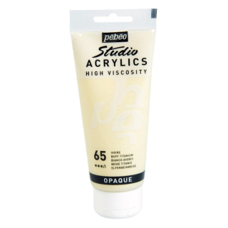 Akrylová farba Studio Acrylics 100 ml, 65 Buff titanium