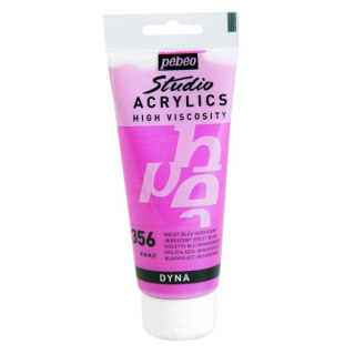 Akrylová farba Studio Acrylics 100 ml, 356 Iridescent violet blue